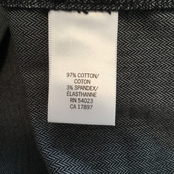 Banana Republic Ladies Zipper Back Skirt Gray Size 6 - Picture 4 of 5